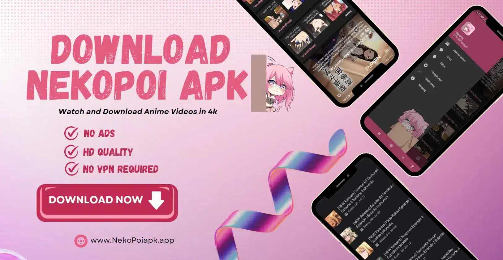 Nekopoi MOD APK apkkucing.com
